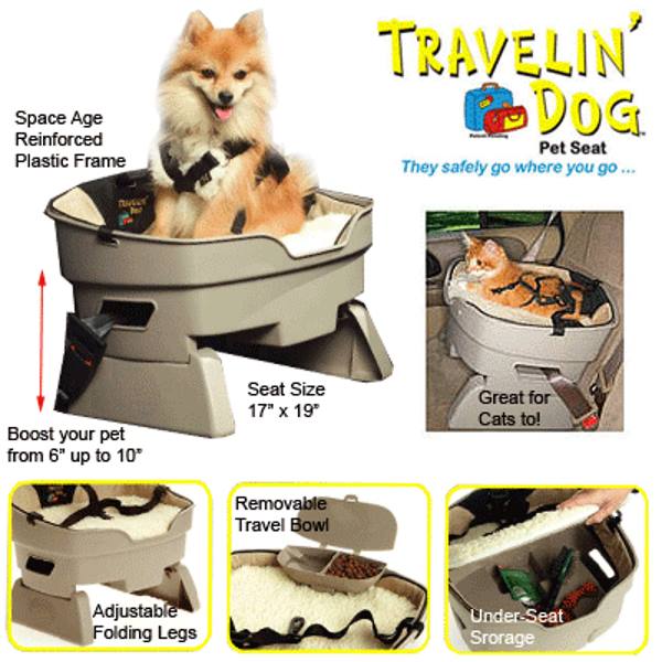Travelin' Dog Pet Car Seat | DogCulture