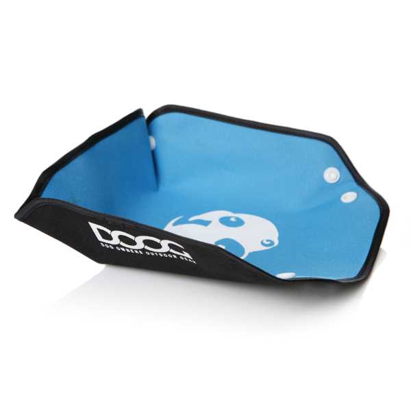 DOOG Blue foldable dog bowl