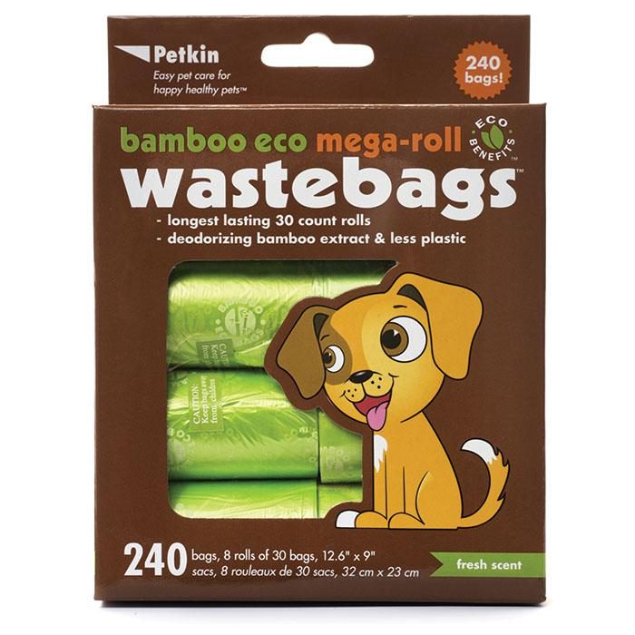 Petkin Wastebags Mega Roll refills 240 bags