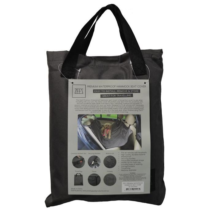 Zeez Waterproof Hammock Car Seat Cover Bag