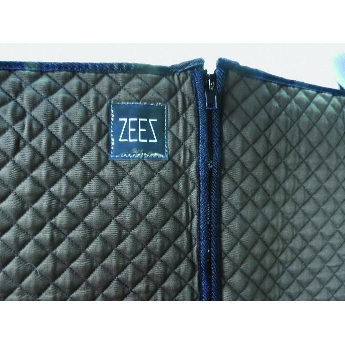 Zeez Deluxe Padded Dog Car Seat Hammock Cover Central Zip
