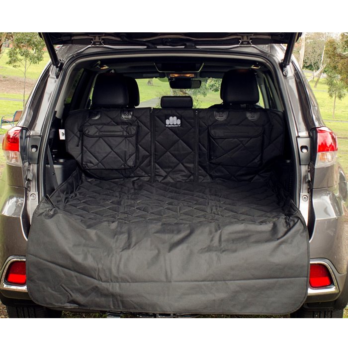 Waterproof Dog Trunk Seat Cover for Back Cargo Area Dog Car Floor Mat with Side and Bumper Protector Pet Cargo Cover Liner for SUV/Van/Truck Toozey SUV Cargo Liner for Dogs Standard/XL 