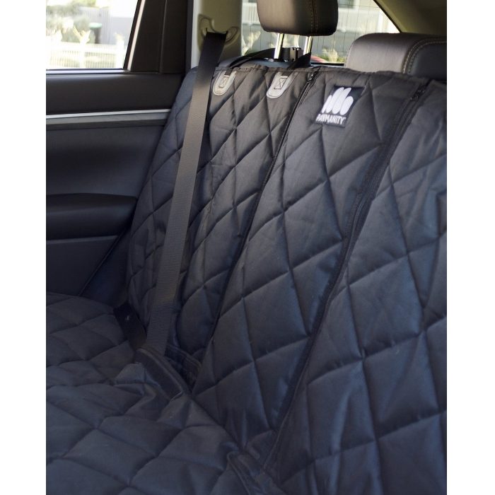 Pawmanity Quilted Dog Hammock Car Seat Cover