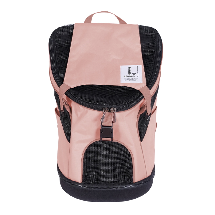 Ibiyaya Ultralight Backpack Pet Carrier Coral Pink