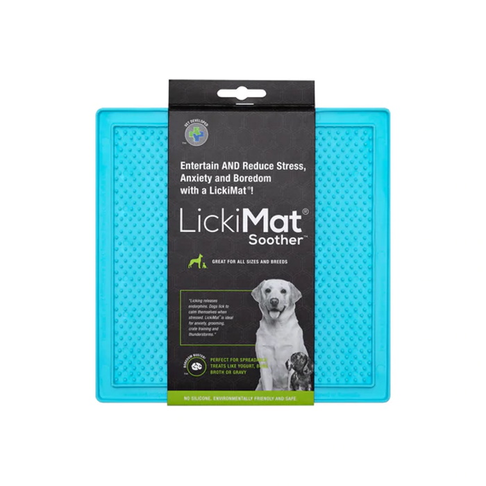 Lickimat Soother Boredom Buster Slow Feed Mat For Dogs Dogculture - Pet Seat Covers Menards