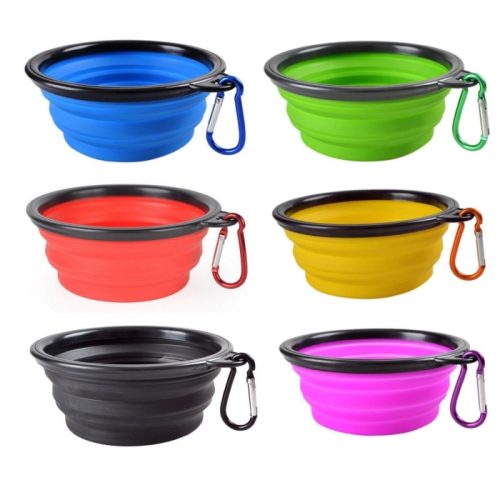 Collapsible Travel Bowls Colour range