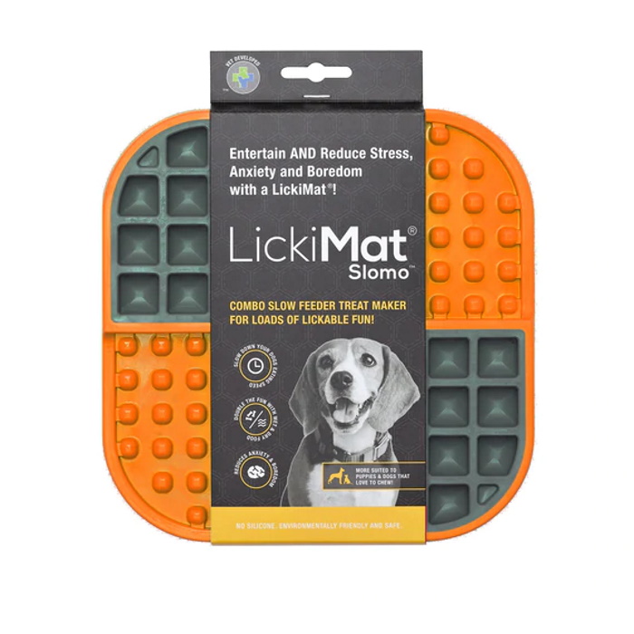 LickiMat Slomo Orange_Packaging