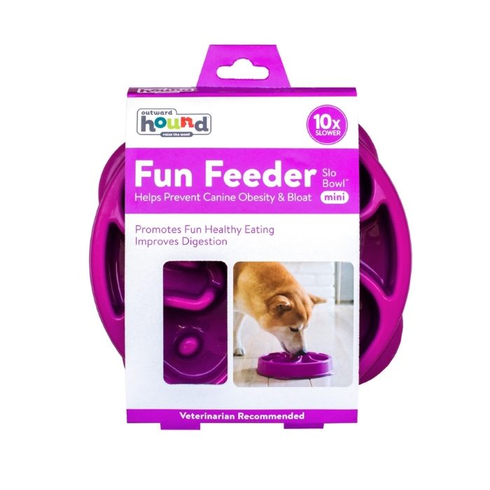 Outward Hound Fun Feeder_Purple_Mini_Packaging