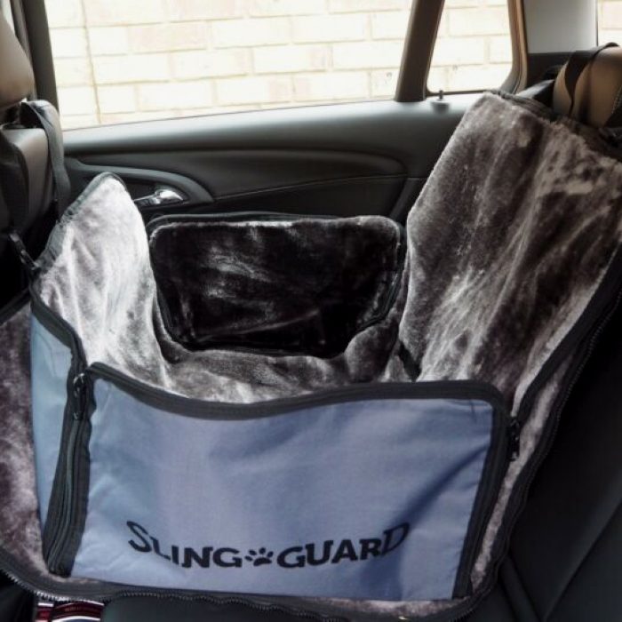SlingGuard Half Rear Hammock Car Seat Cover for Dogs