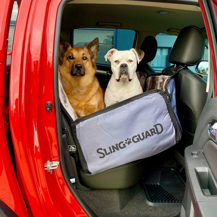 Slingguard pet car seat hammock cover