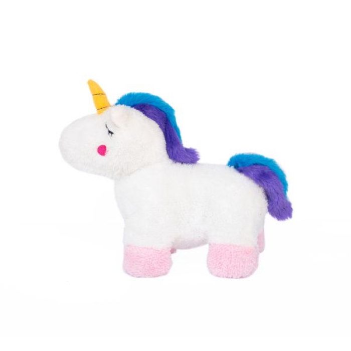 ZippyPaws Charlotte the Unicorn Plush Dog Toy