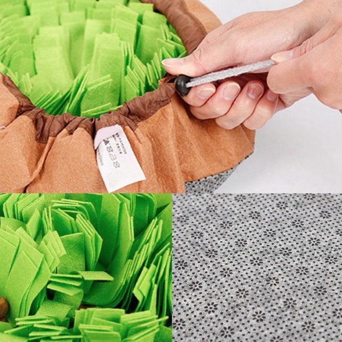 Round Cinch Top Snuffle Mat Bowl_Features