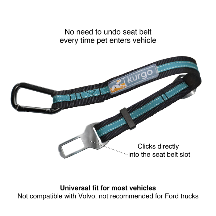 Kurgo Direct to Seat Belt Dog Tether_Features