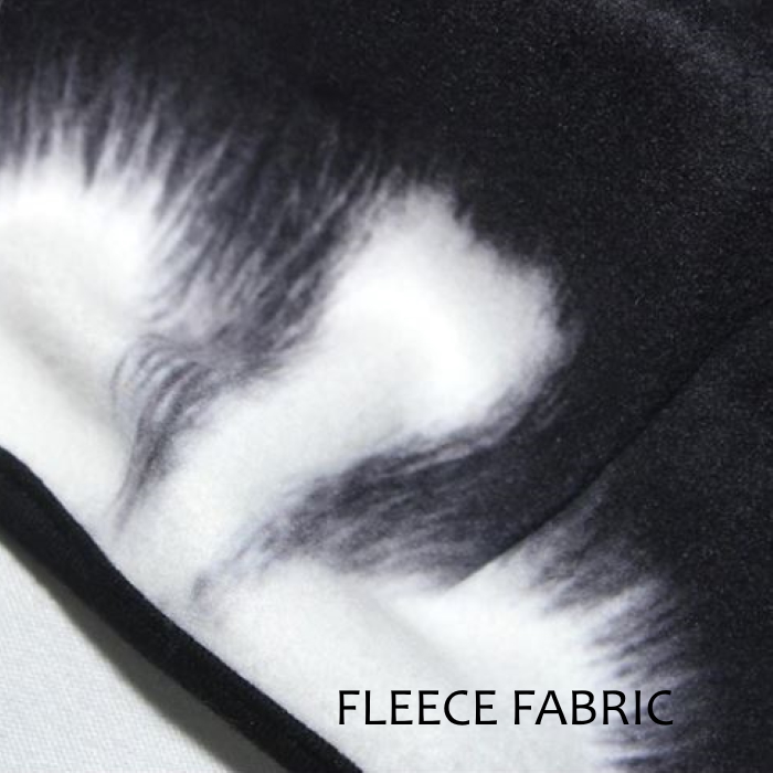 Novelty Animal Face Masks_Fleece Fabric Sample