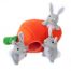 Zippy Paws Burrow Bunny N Carrot Hide and Seek Dog Toy