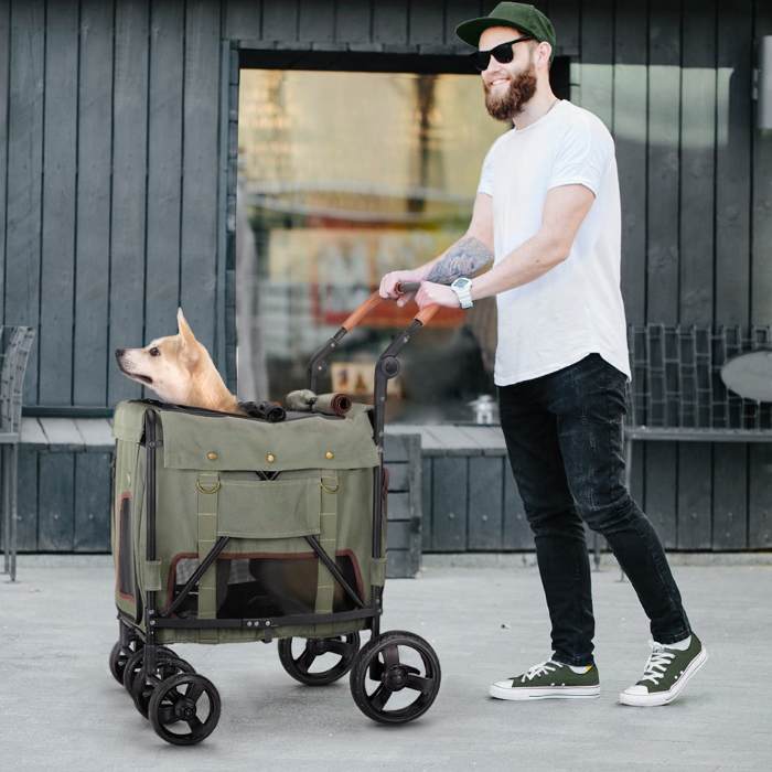 Ibiyaya Gentle Giant Easy-Folding Pet Wagon for Dogs LS2