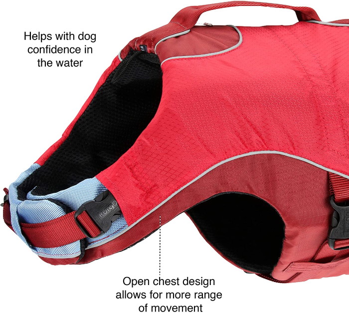 Kurgo Dog Life Jacket Surf n Turf Features