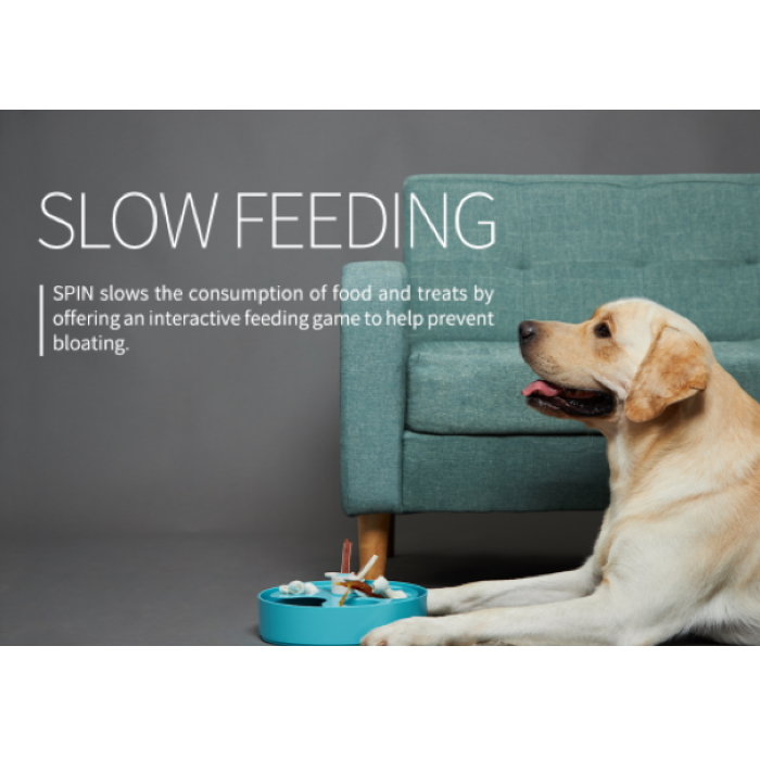 SPIN CUPS Fun & Interactive Slow Feeding Bowl for Dogs