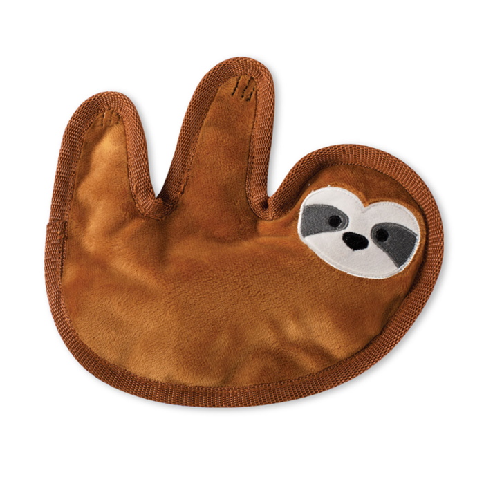 Fringe Studio Sloth Durable Plush Dog Toy