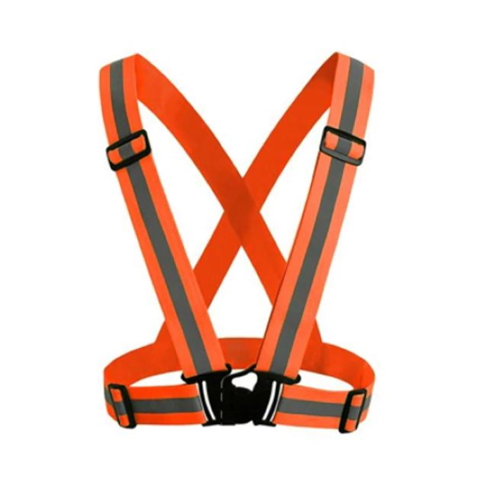 High Visibility Reflective Safety Vest Orange