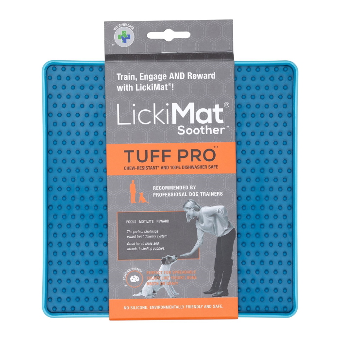 Lickimat Soother Tuff Pro Blue