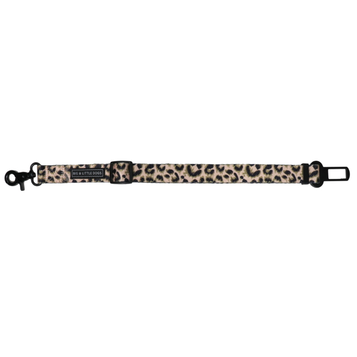 Big and Little Dogs Car Restraint_Luxurious Leopard