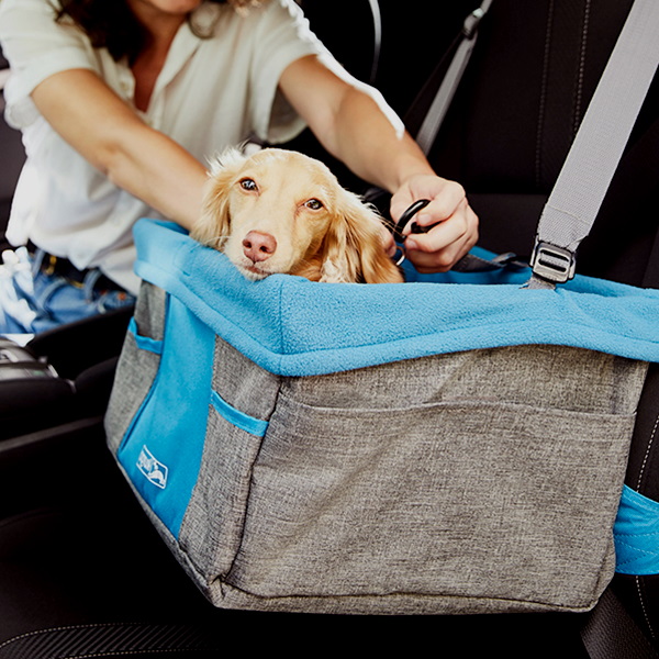 Kurgo Heather Car Booster seat for dogs