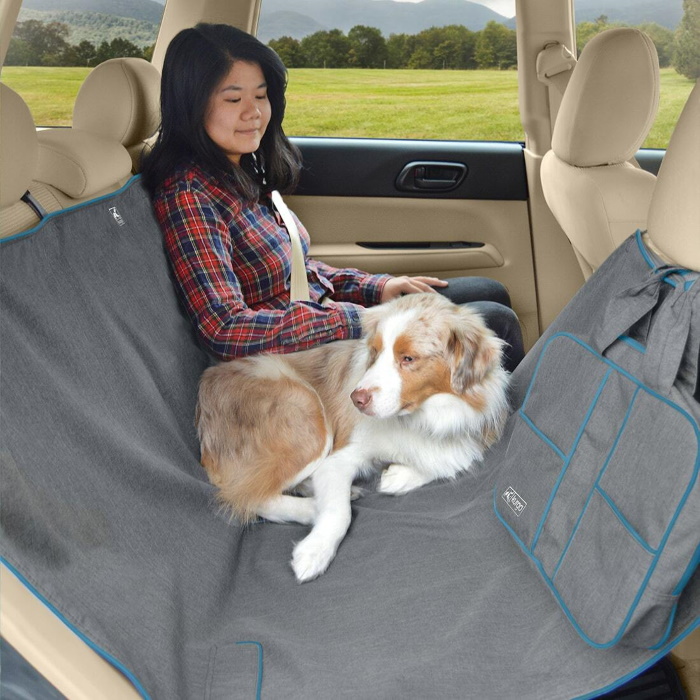Kurgo Heather Hammock Car Seat Cover for Dogs