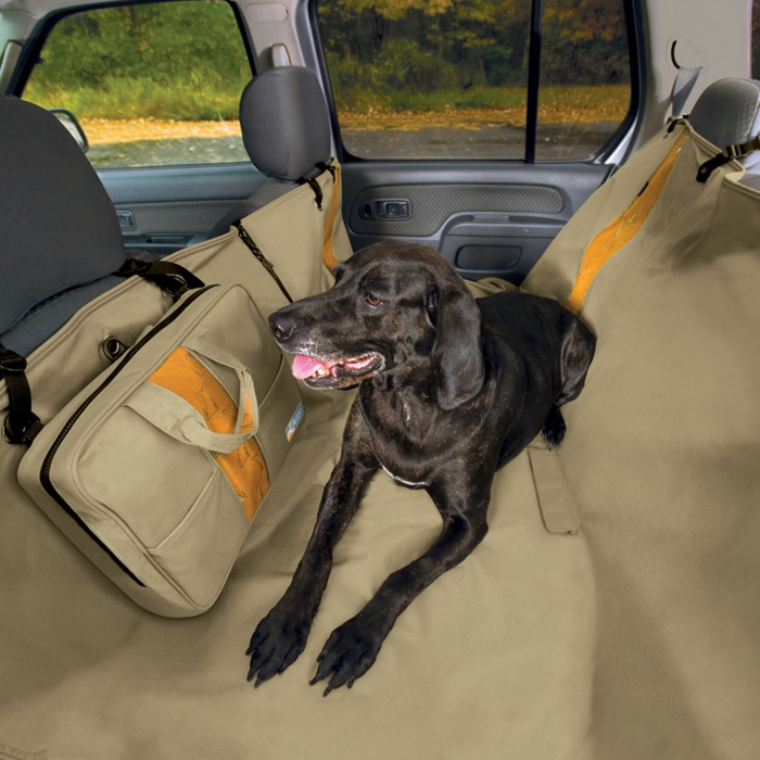 Kurgo Wander Hammock Dog Car seat cover_Hampton Sand