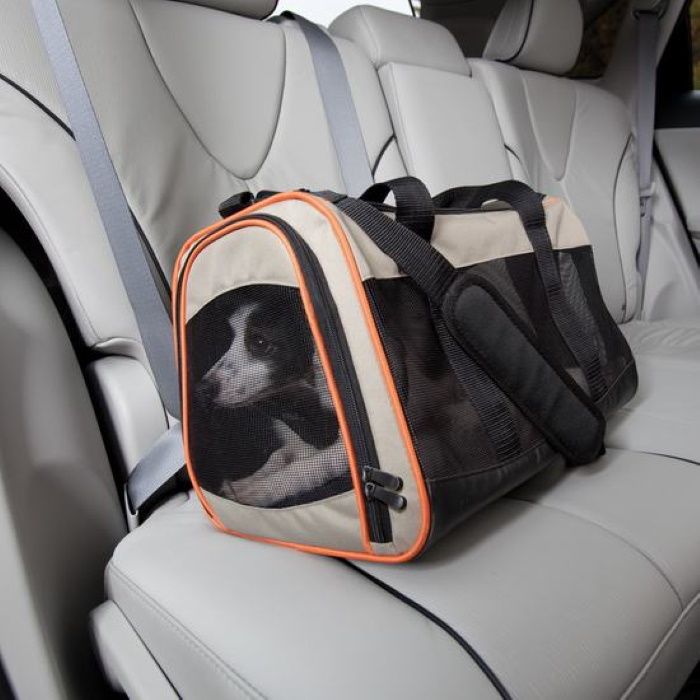 Soft-Sided Pet Travel Carrier for Dogs and Cats Kurgo Wander Pet Carrier 