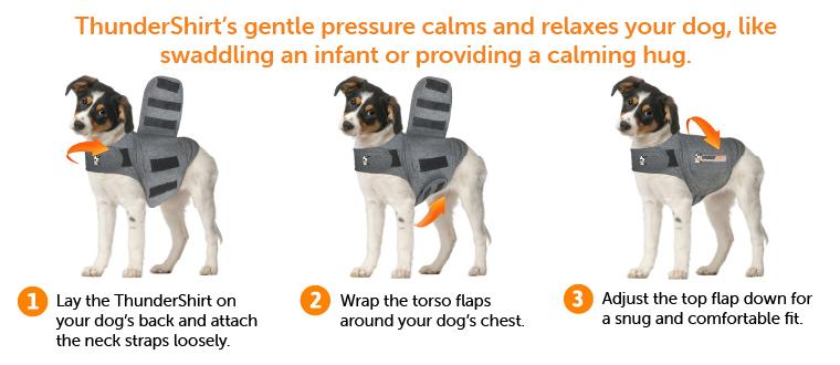 Thundershirt - Anti-Anxiety Calming Vest for Dogs - DogCulture