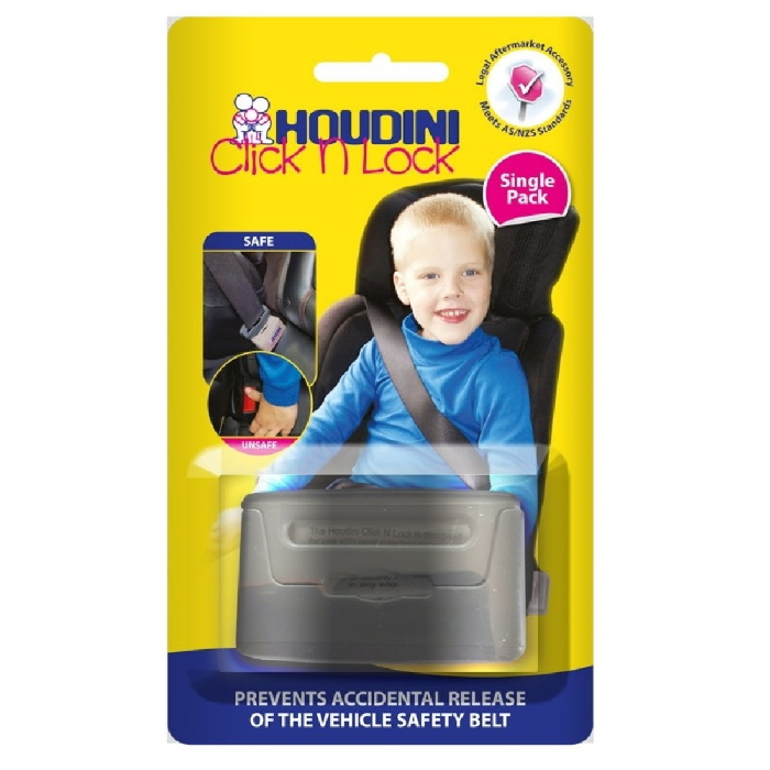 Houdini Click N Lock Seat Belt Buckle Guard_packaging