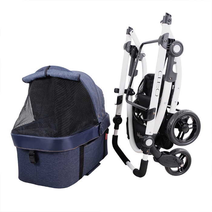 Ibiyaya CLEO Pet Stroller Car Seat Travel System_Compact