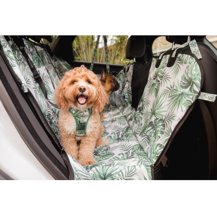 BLD_Hammock Car Seat Cover for Dogs_Lost in Paradise