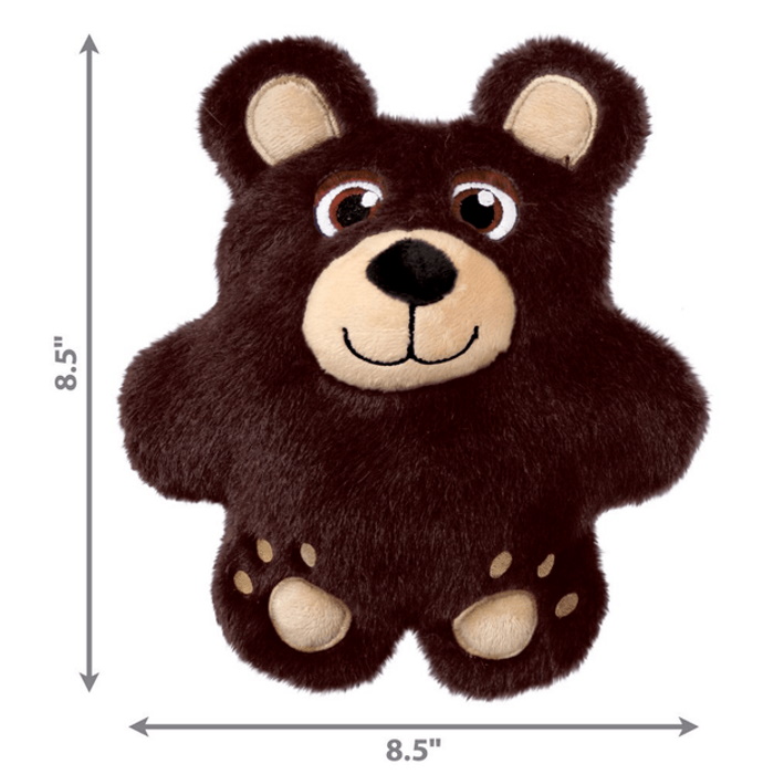 Kong Snuzzles Bear plush dog toy_22cm