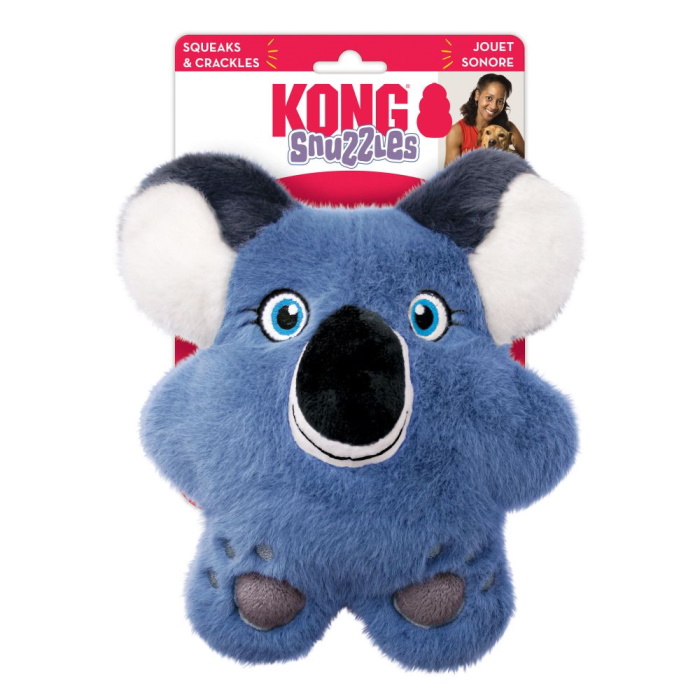 Kong Snuzzles Koala plush dog toy_packaging
