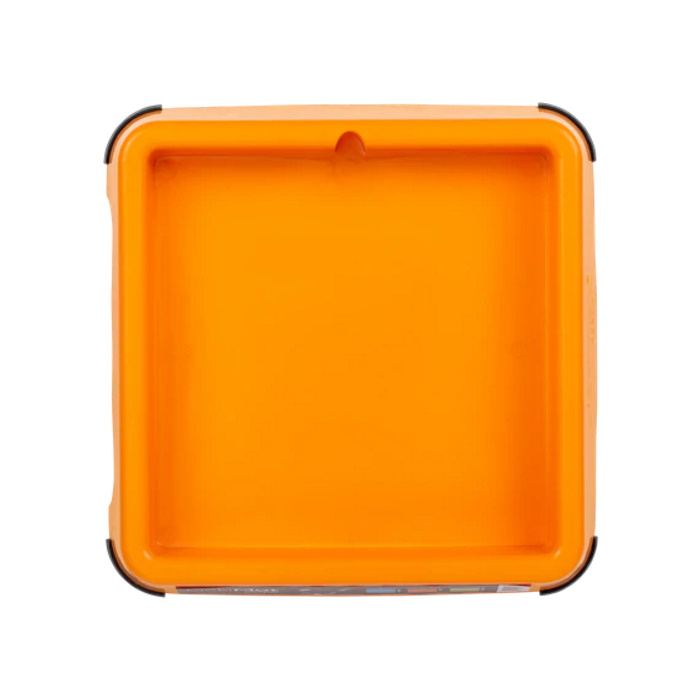 LickiMat Keeper indoor_Lickimat Pad Holder_Orange Top