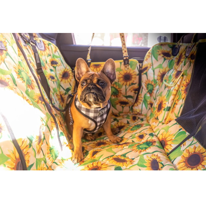 BLD Hammock Car Seat Cover for Dogs Sunny Vibes