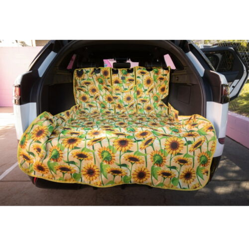 Big & Little Dogs Cargo Liner SUV Boot Cover for Dogs_Sunny Vibes
