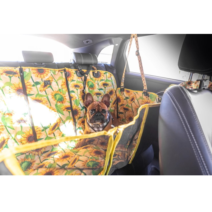 Big and Little Dogs_Hammock Car Seat Cover for Dogs Sunny Vibes