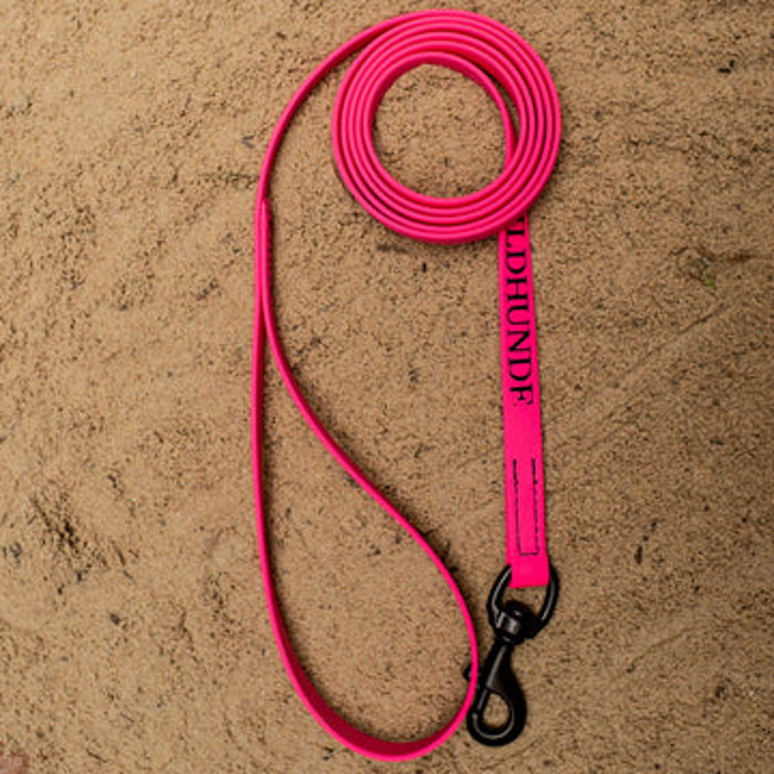 Biothane waterproof dog leash 6ft Pink