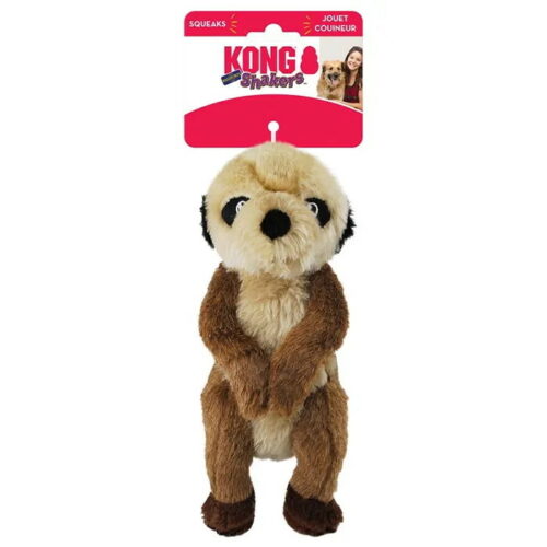 Kong Meerkat Shakers Plush Squeaker Dog Toy