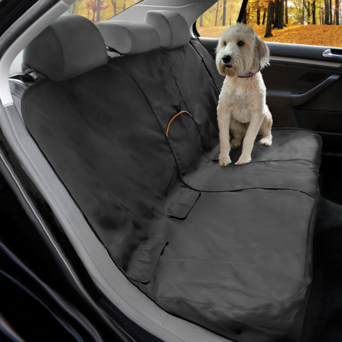 Kurgo Wander Bench Seat Cover for Dogs Black