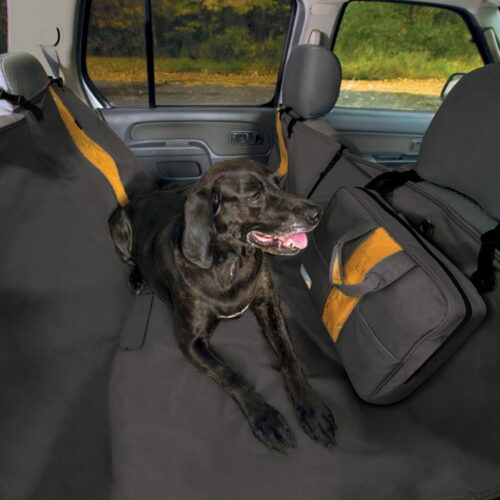 Kurgo Wander Hammock Car Seat Cover for Dogs Black