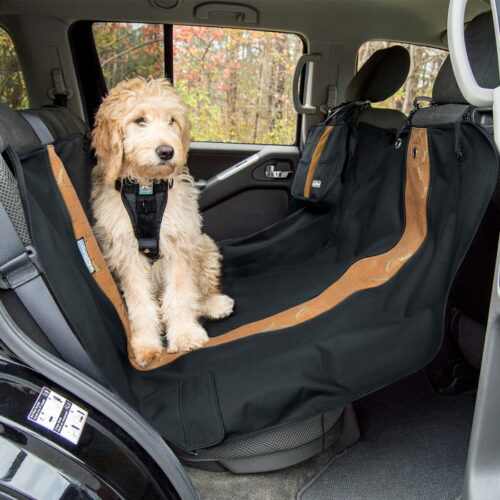 Kurgo Wander Hammock Car Seat Cover for Dogs_Black