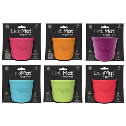 LickiMat Yoggie Pots Colour range