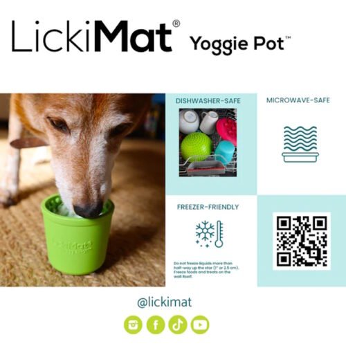 LickiMat Yoggie Pots Features