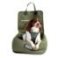 DOOG Car Travel Bed for Dogs Green LS