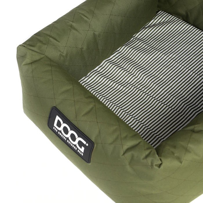 DOOG Car Travel Bed for Dogs Green