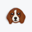 Dog Beagle Shoe Charm